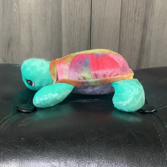 Retired Precious Moments Tender Tails Shiny Shell Plush Turtle Beanie With Tag - Picture 8 of 11